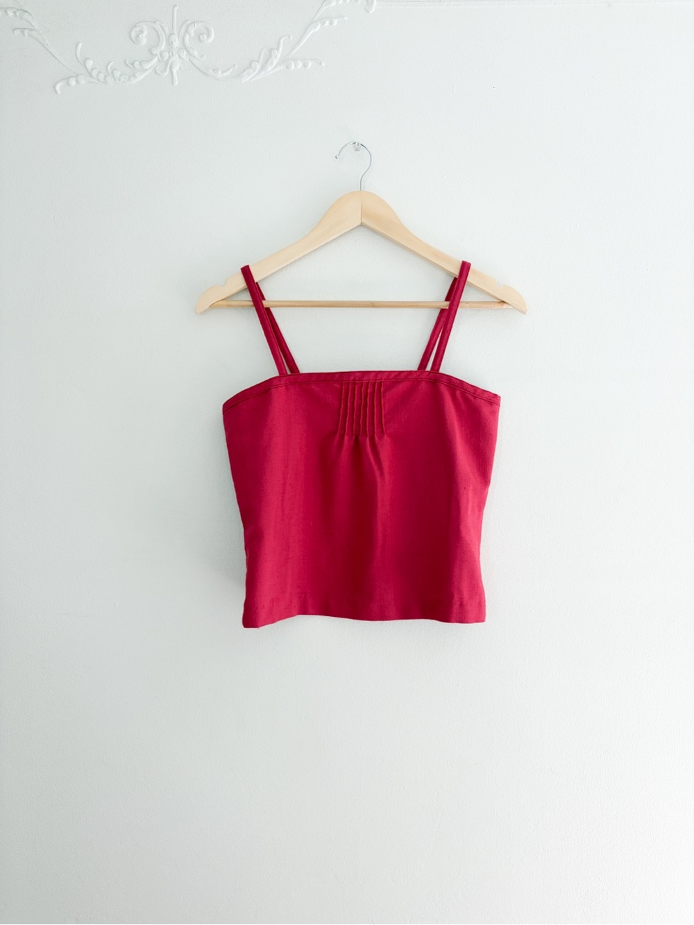Vintage Linen Blend Tank Top